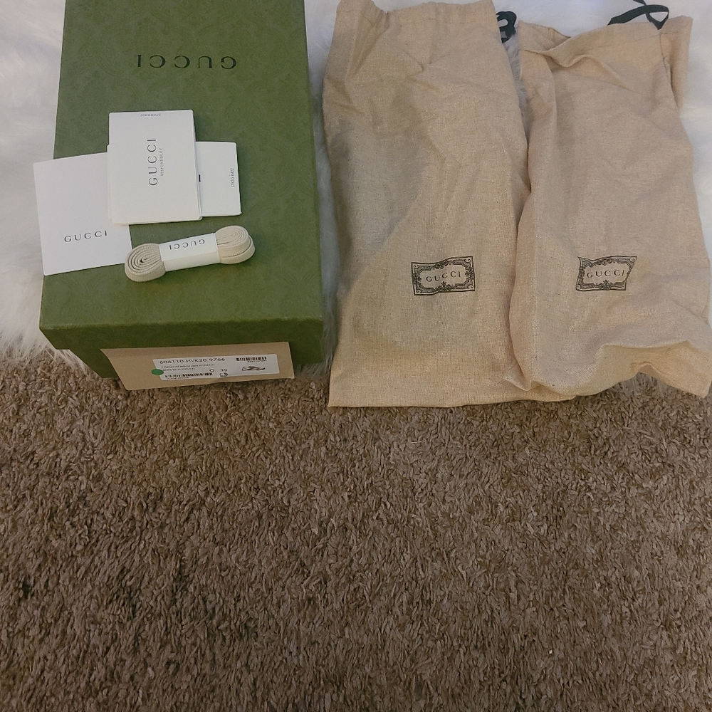 Gucci box and dustbag